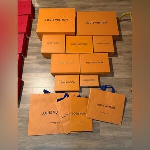 Authentic Louis Vuitton Boxes & Bags. smoke free home! BULK ORDER DISCOUNT